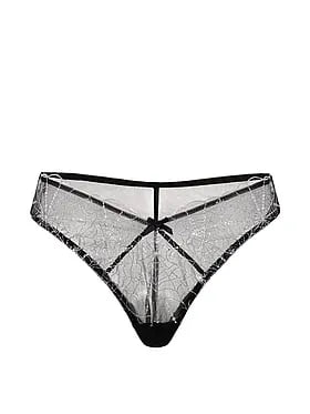 Tease Spider Embroidery Brazilian Panty