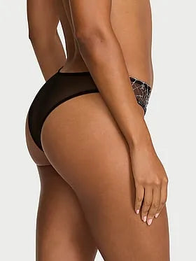 Tease Spider Embroidery Brazilian Panty