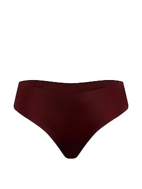 No-Show High-Shine Mid-Rise Thong Panty