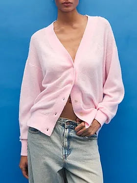 Luxe Knit Cardigan Sweater