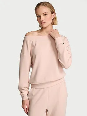 Featherweight Knit Off-the-Shoulder Top