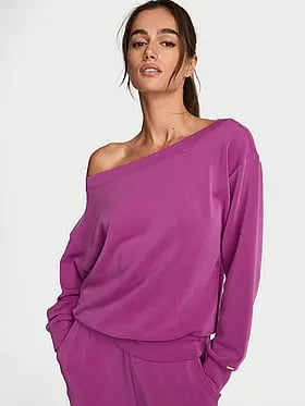 Featherweight Knit Off-the-Shoulder Top