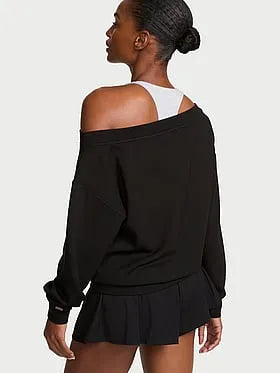 Featherweight Knit Off-the-Shoulder Top