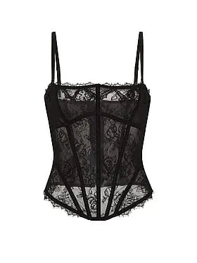 Rose Lace Corset Top