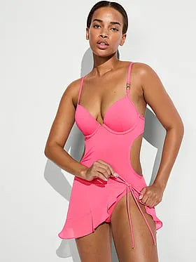 Beachwear Ruffle Mini Sarong