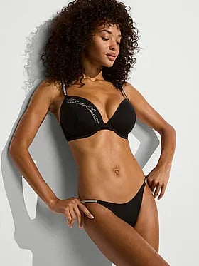 Shine Strap Brazilian Bikini Bottom