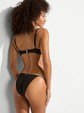 Shine Strap Brazilian Bikini Bottom