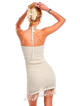 Daria Mini Dress White