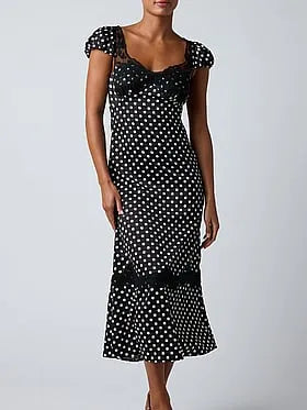 Clarke Polka Dot Midi Dress