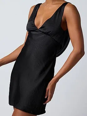 Liora Tie Back Mini Dress
