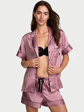 Signature Satin Bridesmaid Short Pajama Set