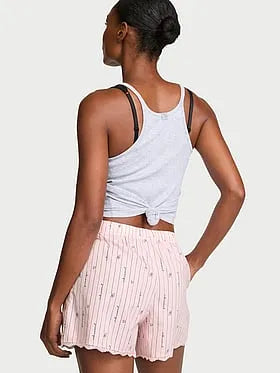 Mix & Match Sleep Heritage Cotton Pajama Short