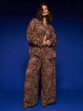 Chiffon Button-Front Shirt