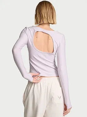 VSX New Essential Long-Sleeve Open-Back Tee