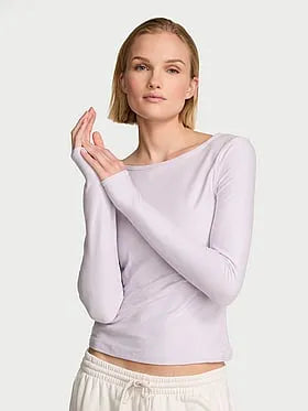 VSX New Essential Long-Sleeve Open-Back Tee