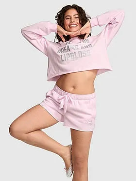 PINK | Elle Campus Fleeceâ¢ Shortie