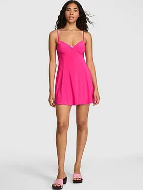 PINK | Elle Birthday Girl Knit Flare Dress