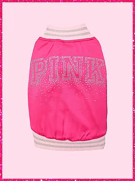 PINK | Elle Pet Varsity Jacket