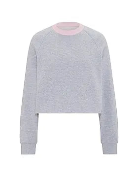 PINK | Elle Campus Fleeceâ¢ Cropped Crew Sweatshirt