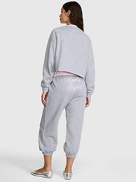 PINK | Elle Campus Fleeceâ¢ Capri Sweatpants