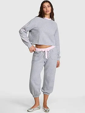 PINK | Elle Campus Fleeceâ¢ Capri Sweatpants