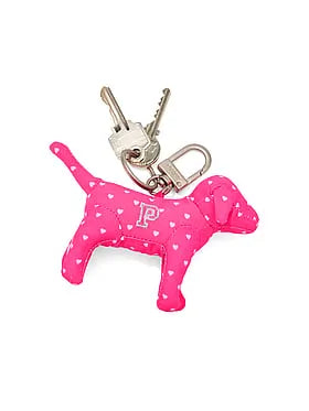 PINK | Elle Micro Dog Keychain Charm