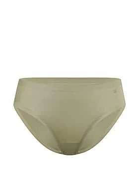No-Show High-Shine Mid-Rise Bikini Panty