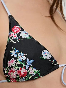 June Satin Bikini Top