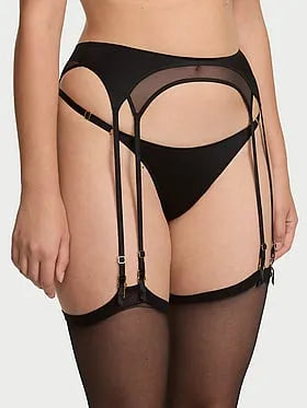 Sheer Reveal Garter Belt