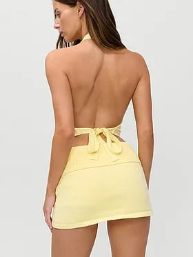 JENNIE x Frankies Bikinis Briar Cloud Knit Skort