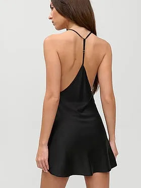 JENNIE x Frankies Bikinis Colette Silk Mini Dress