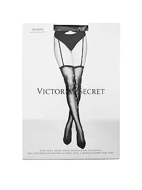 Very Sexy Sheer Shine Monogram Stockings