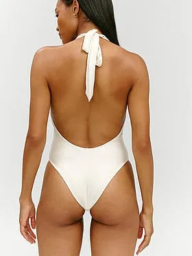 Frankies Bikinis x Paige Lorenze Tommy Satin One Piece
