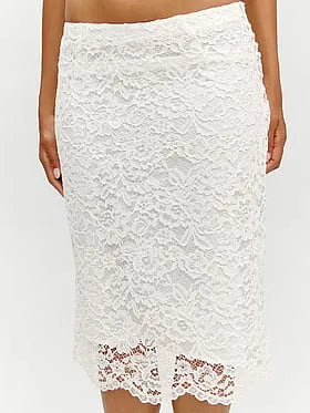 Frankies Bikinis x Paige Lorenze Honeymoon Lace Midi Skirt