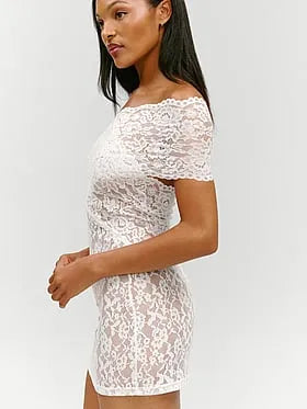 Frankies Bikinis x Paige Lorenze True Love Lace Mini Dress