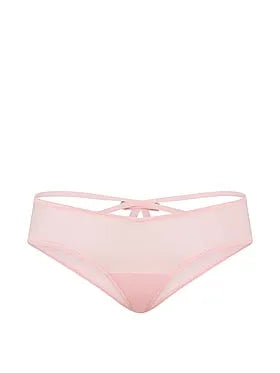 Crystal Bow Strappy-Back Cheeky Panty