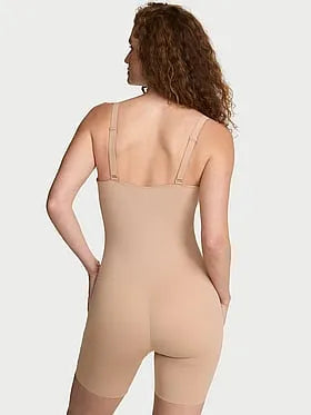 Open-Bust Mid-Thigh Sculpting Bodysuit