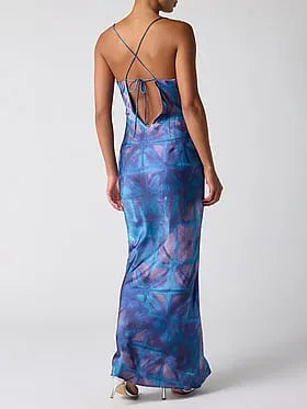 Bronte Cowl Neck Maxi Dress