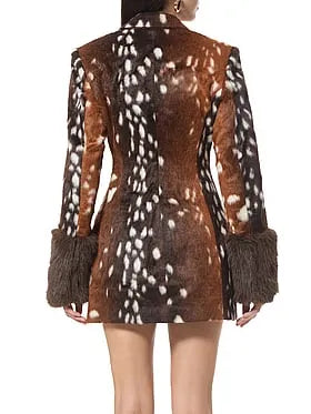 Edel Pinched-Waist Blazer