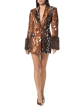Edel Pinched-Waist Blazer