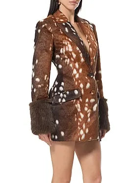 Edel Pinched-Waist Blazer