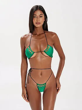 Pearl Side-Tie Bikini Bottom